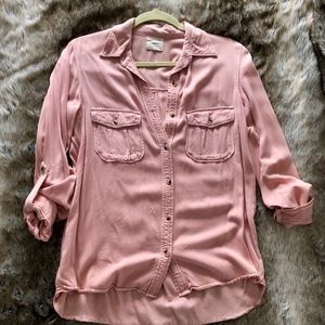 Harper Pocket Button Blouse